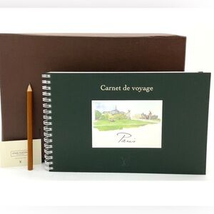 Louis Vuitton Green Carnet de Voyage Sketchbook